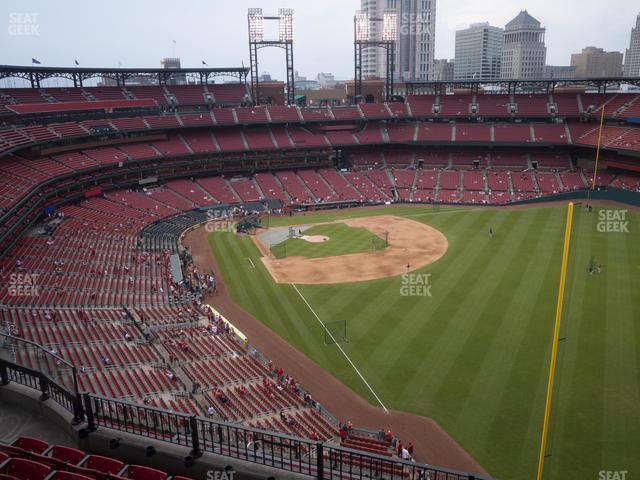 Seating view for Busch Stadium Section Right Field Terrace 431