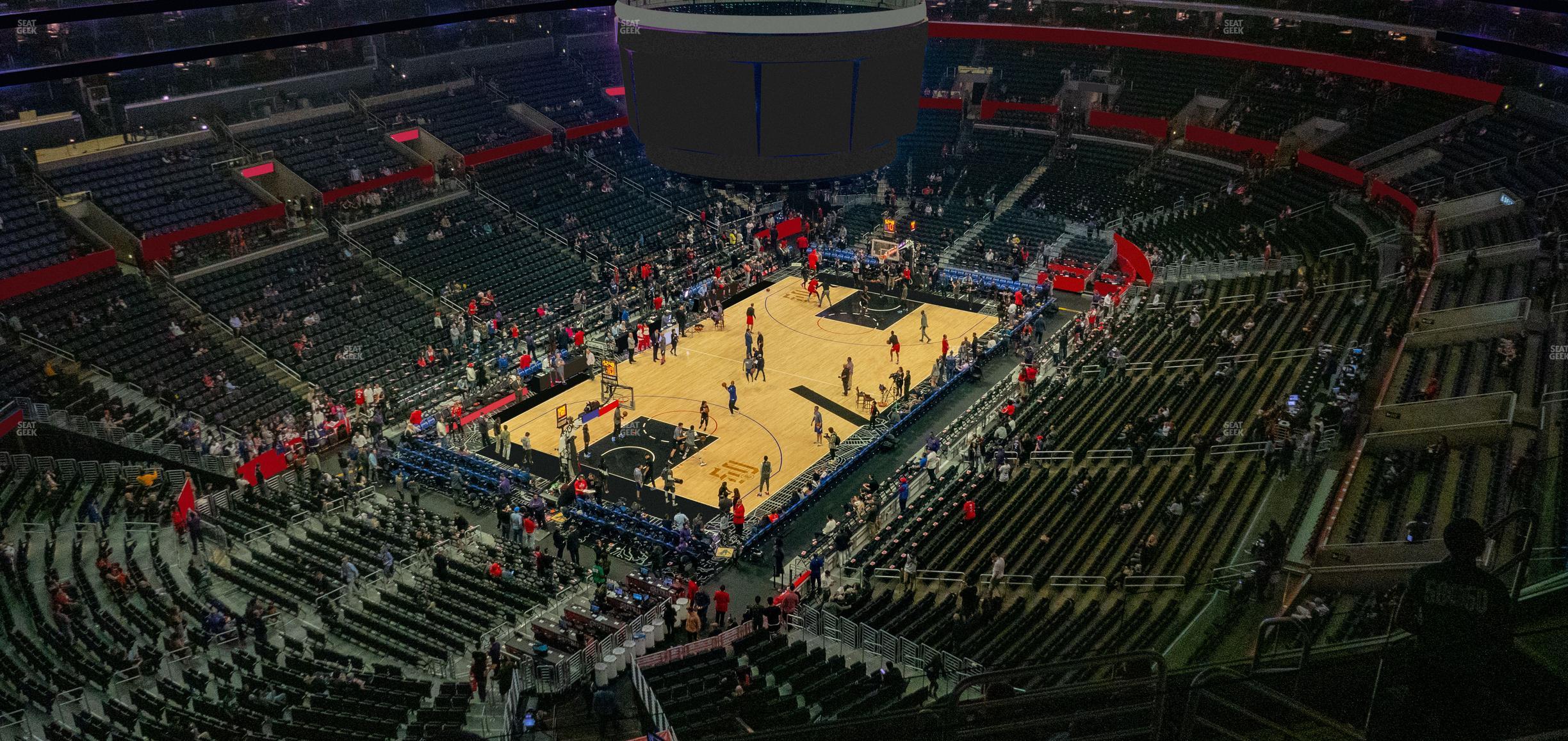 Seating view for Crypto.com Arena Section 323