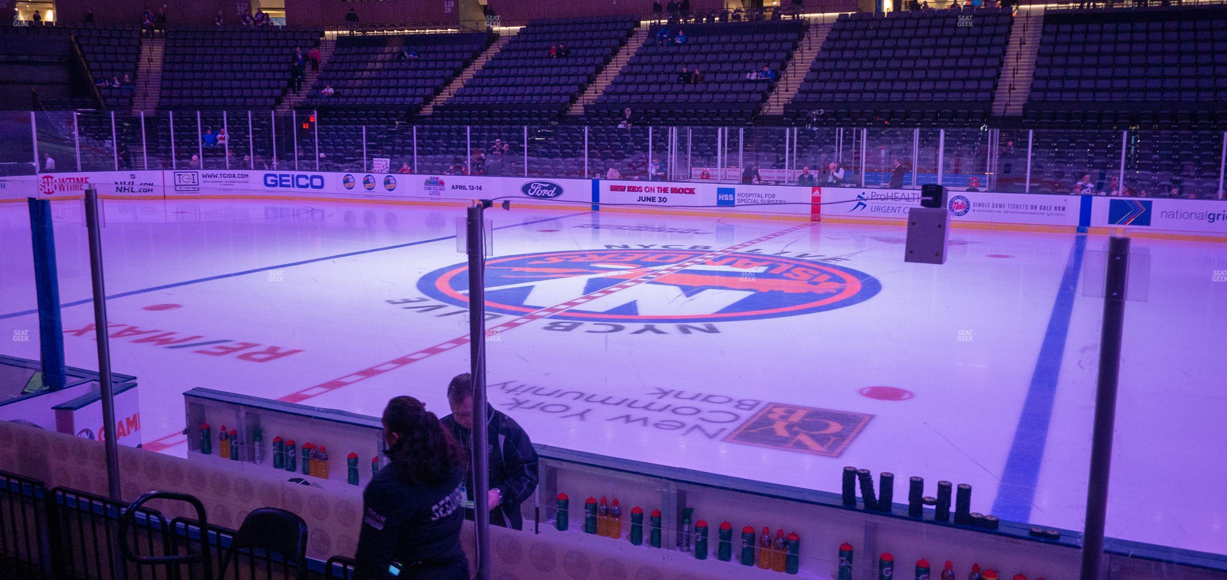 Seating view for Nassau Coliseum Section 16