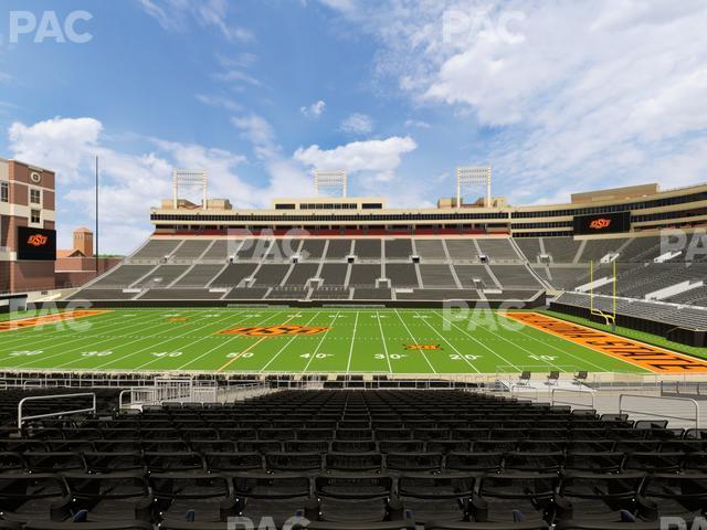 Seating view for Boone Pickens Stadium Section 134