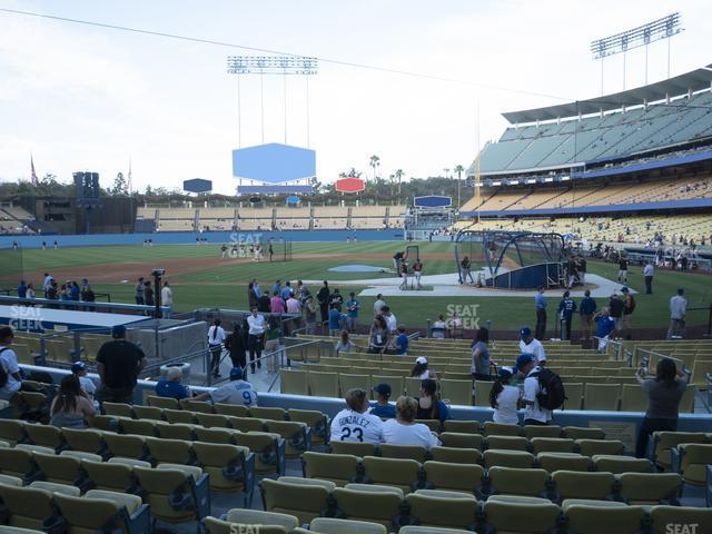 Seating view for Dodger Stadium Section 11 Fd