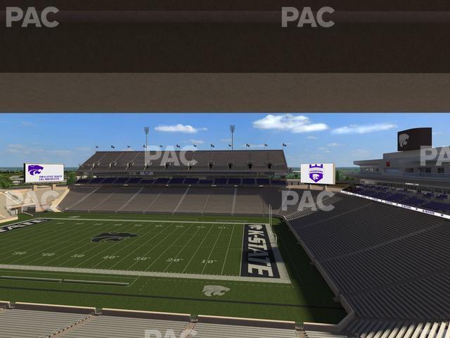 Seating view for Bill Snyder Family Stadium Section Loge 332