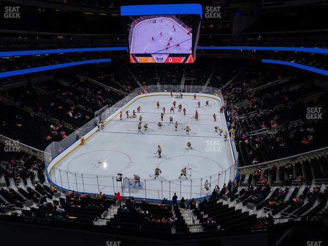 Seating view for Rogers Place Section Loge 15