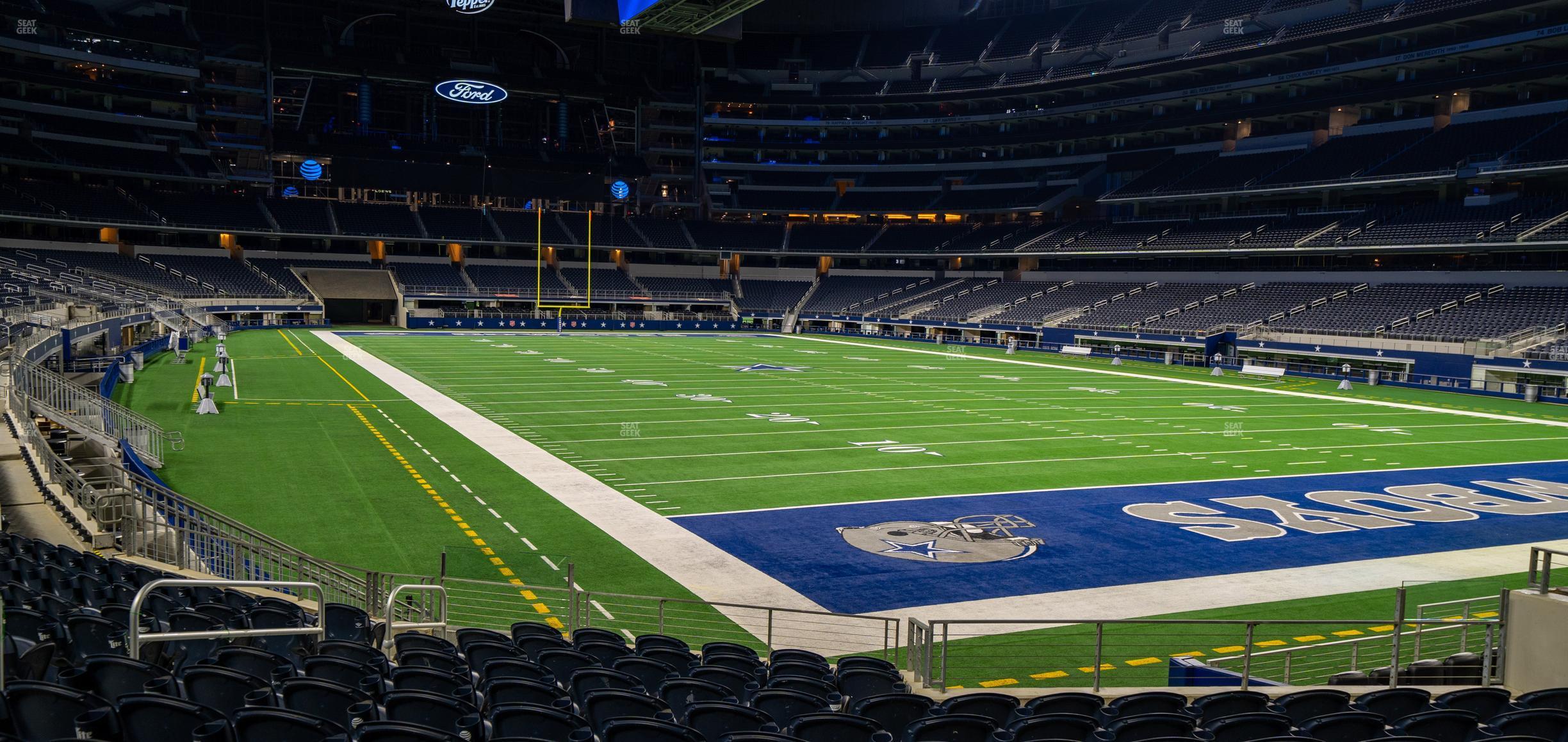 Seating view for AT&T Stadium Section 126