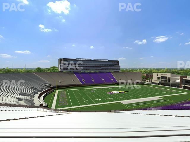 Seating view for Dowdy-Ficklen Stadium Section 20