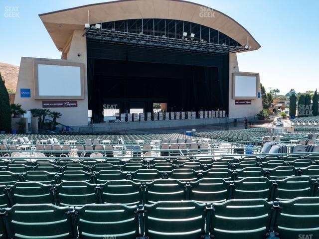 Seating view for North Island Credit Union Amphitheatre Section Middle 204