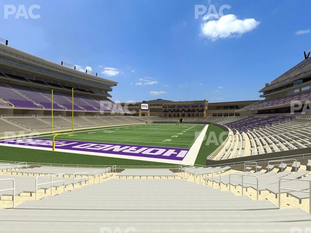 Seating view for Amon G Carter Stadium Section 112