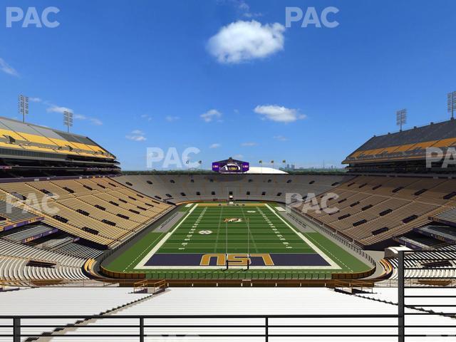 Seating view for Tiger Stadium Section Suite 154