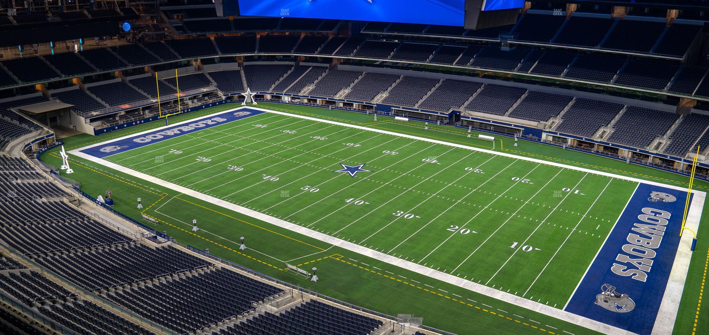 Seating view for AT&T Stadium Section Star Suite 659