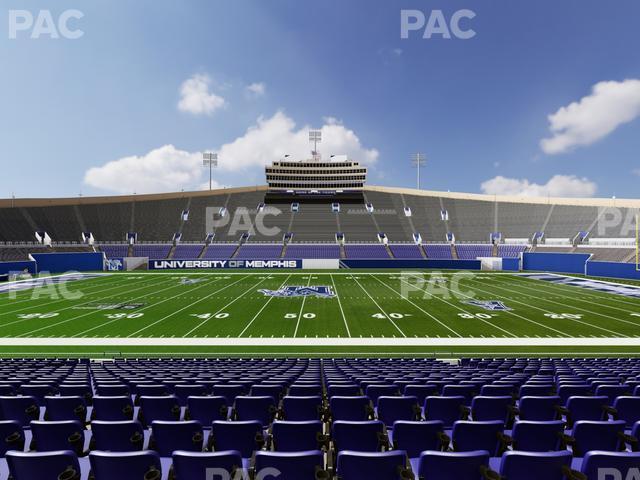 Seating view for Simmons Bank Liberty Stadium Section Box 120