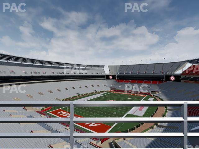 Seating view for Bryant Denny Stadium Section Nn 3