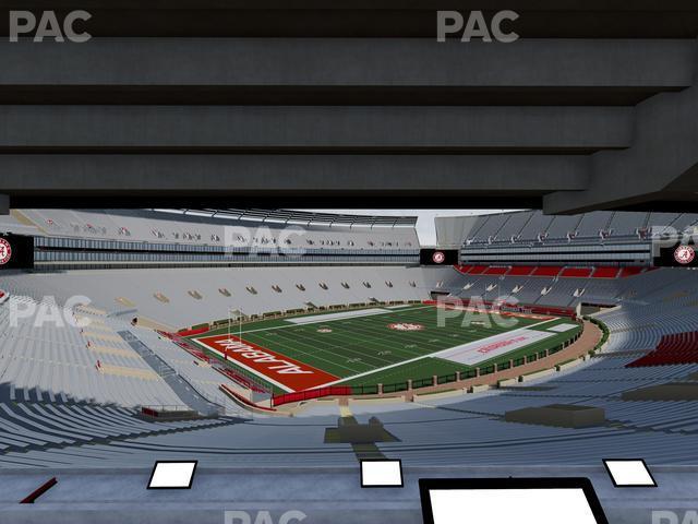 Seating view for Bryant Denny Stadium Section Loge Box 52