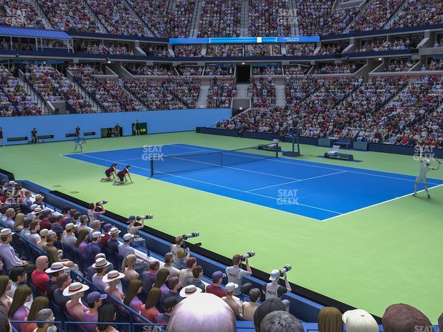 Seating view for Arthur Ashe Stadium Section 28