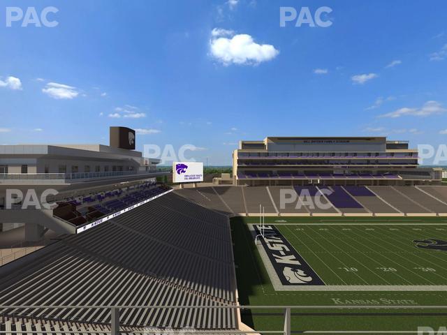 Seating view for Bill Snyder Family Stadium Section 420