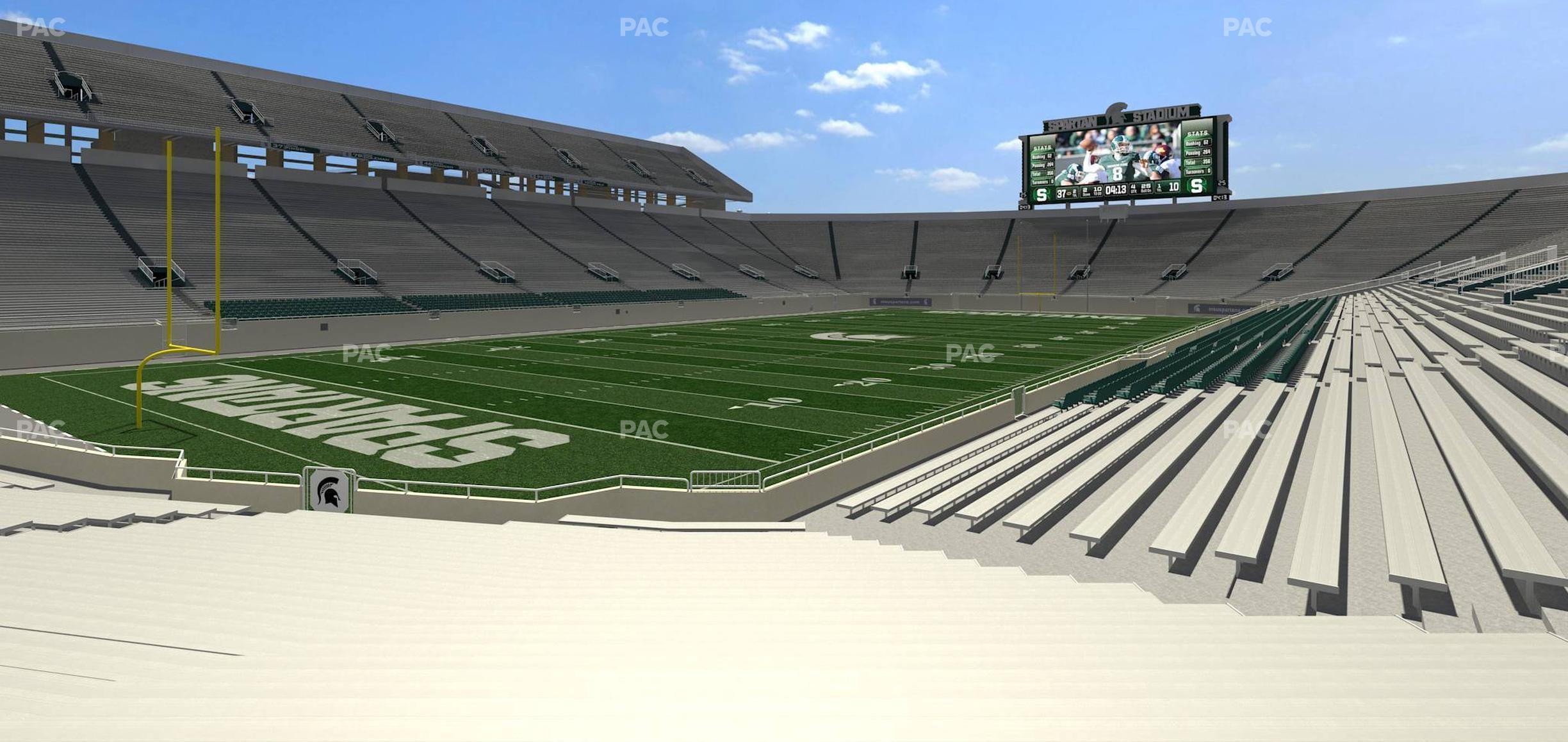 Seating view for Spartan Stadium (Michigan) Section 28