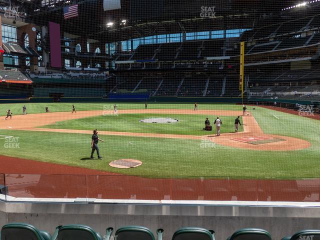 Seating view for Globe Life Field Section 10