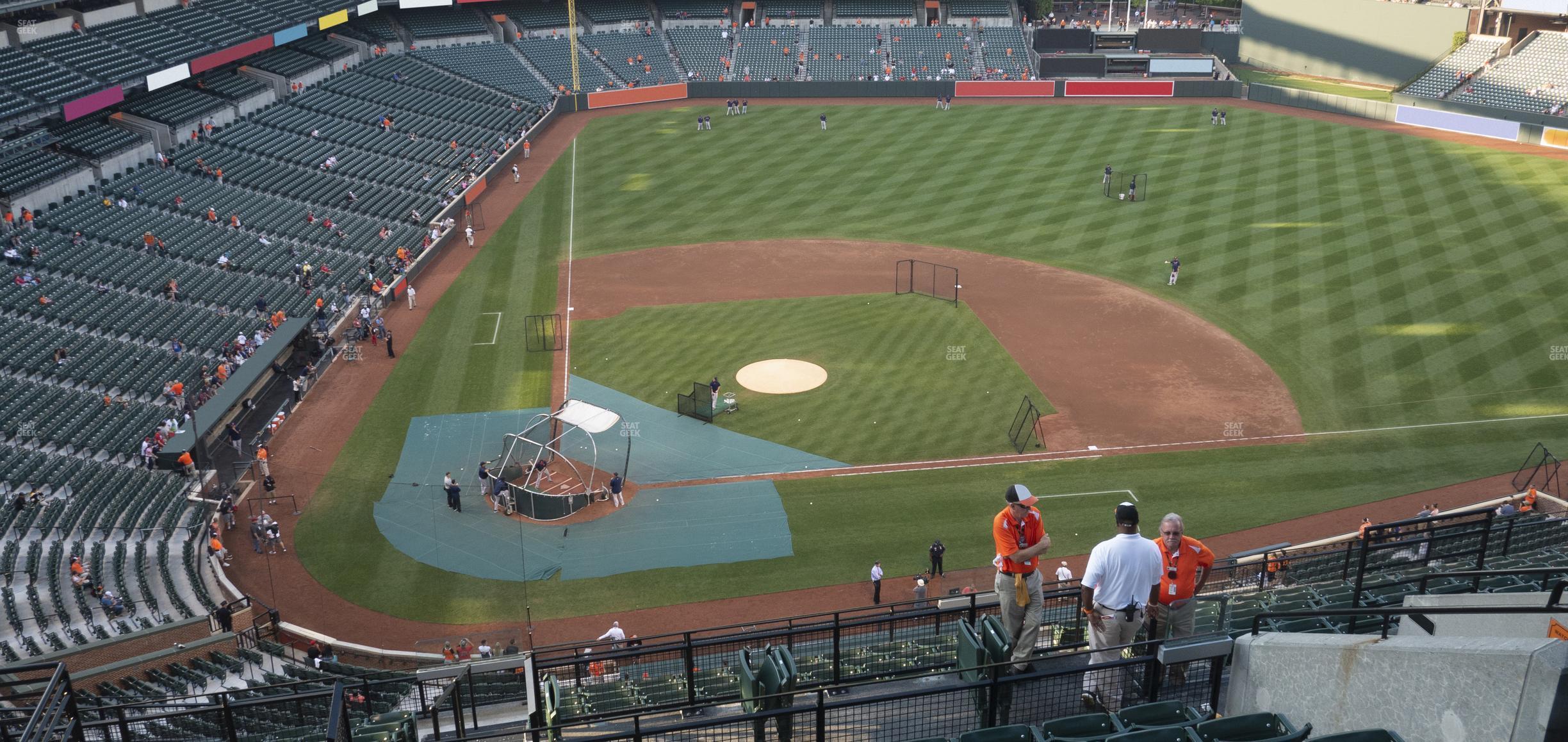 Seating view for Oriole Park at Camden Yards Section 326