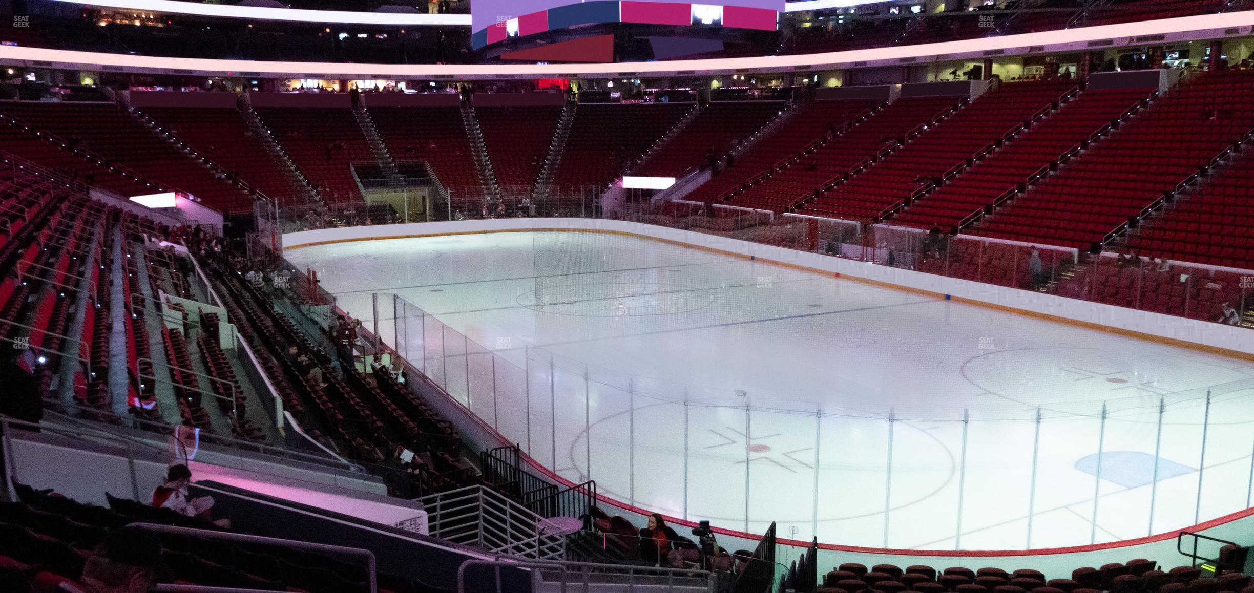 Seating view for Lenovo Center Section 129