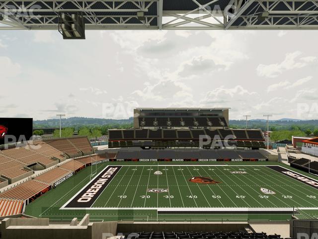 Seating view for Reser Stadium Section 221