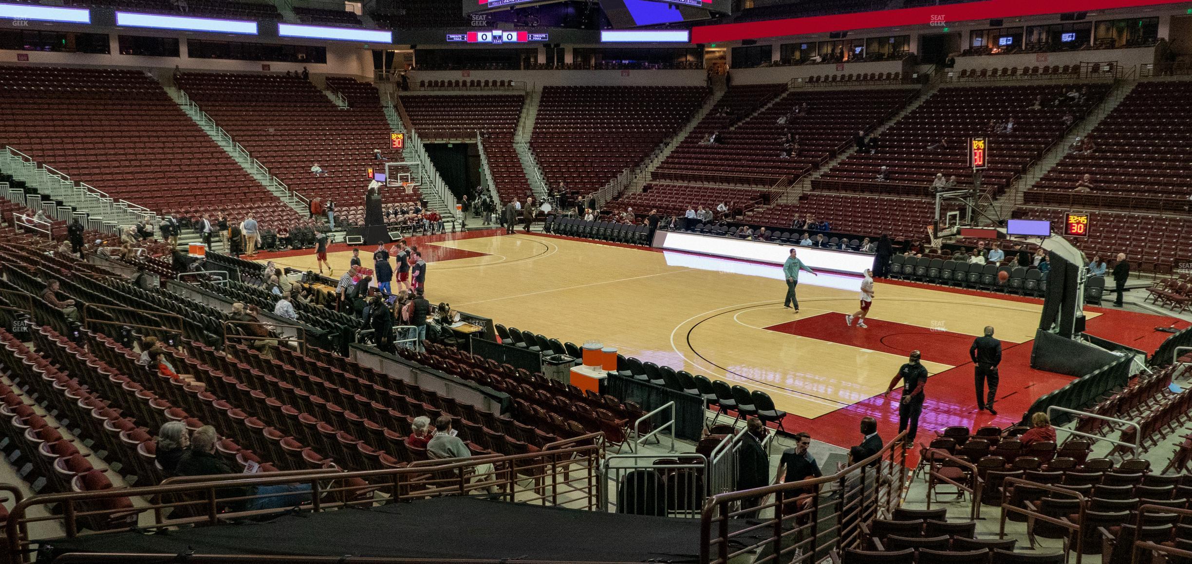 Seating view for Colonial Life Arena Section 103