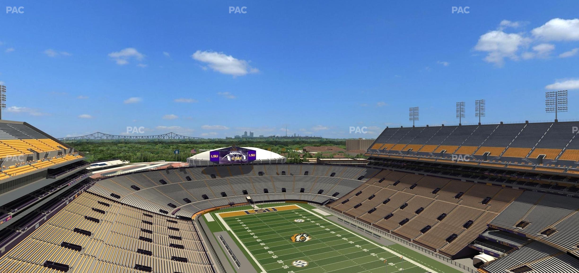 Seating view for Tiger Stadium Section 658