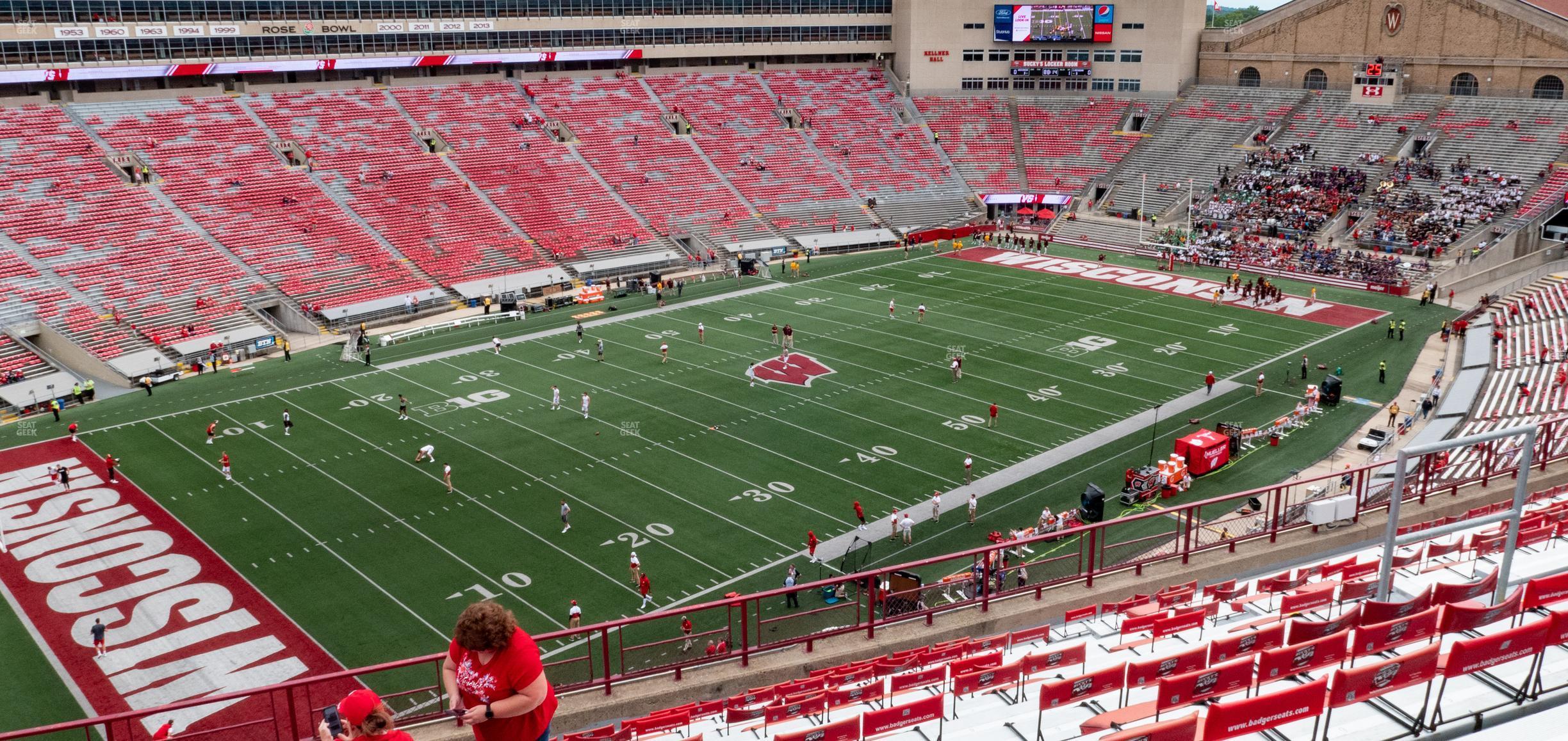 Seating view for Camp Randall Stadium Section Jj