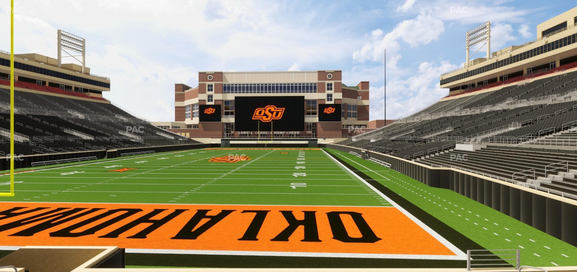 Seating view for Boone Pickens Stadium Section 19