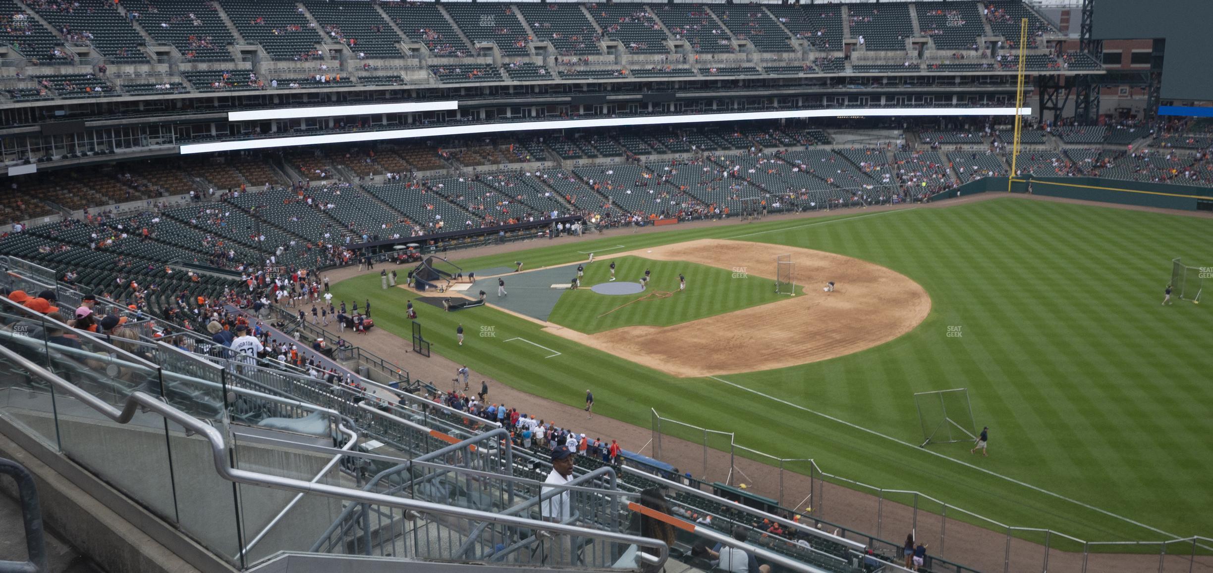 Seating view for Comerica Park Section 215