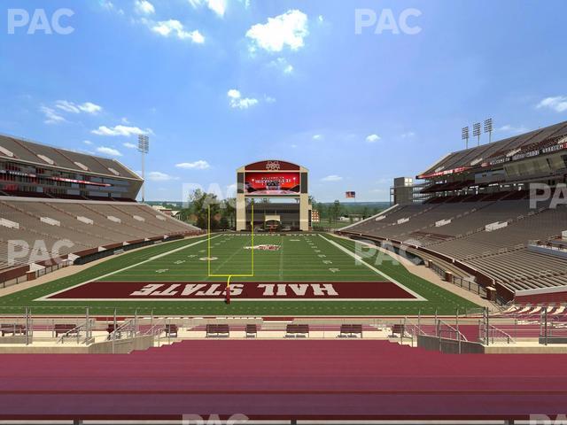 Seating view for Davis Wade Stadium Section State Level Suite 11