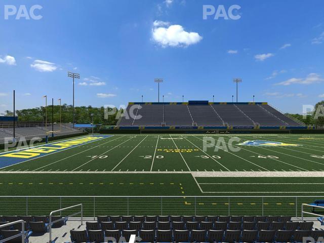 Seating view for Delaware Stadium Section West Ada 6