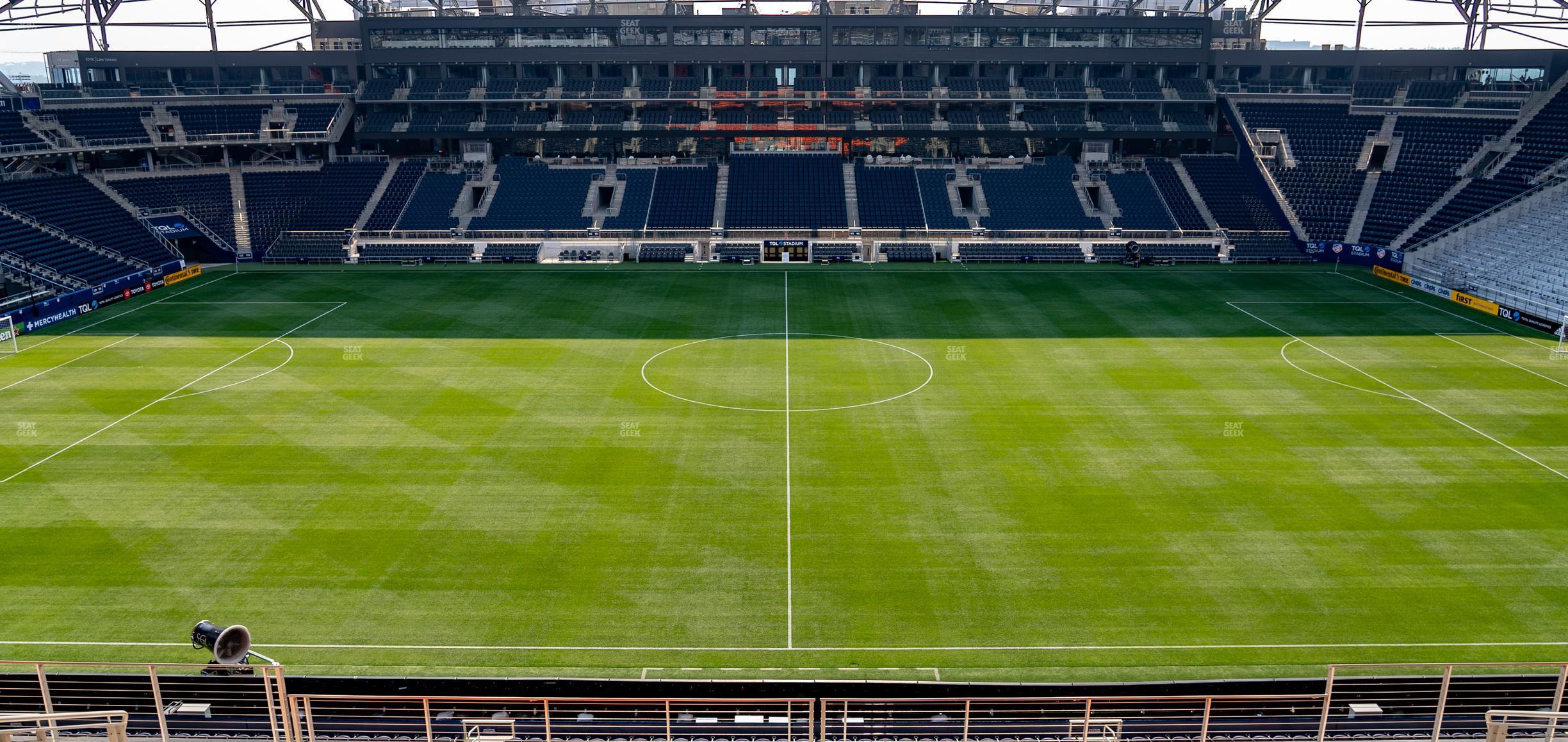 Seating view for TQL Stadium Section 218