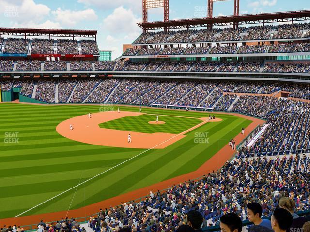 Seating view for Citizens Bank Park Section 235