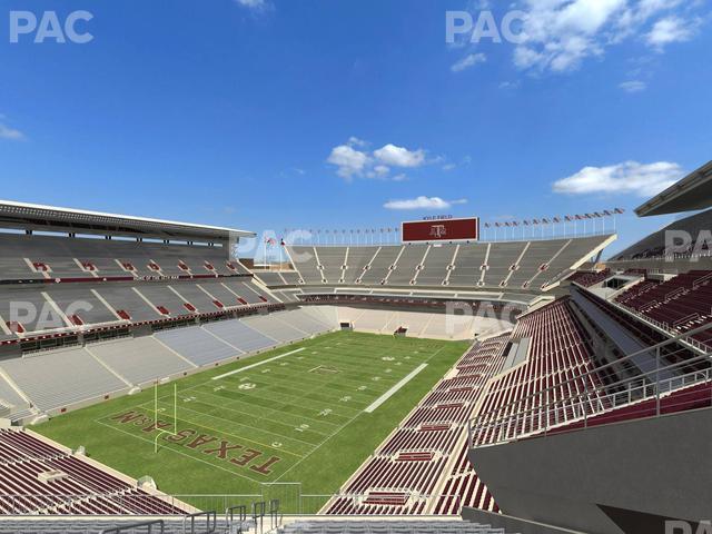 Seating view for Kyle Field Section 314