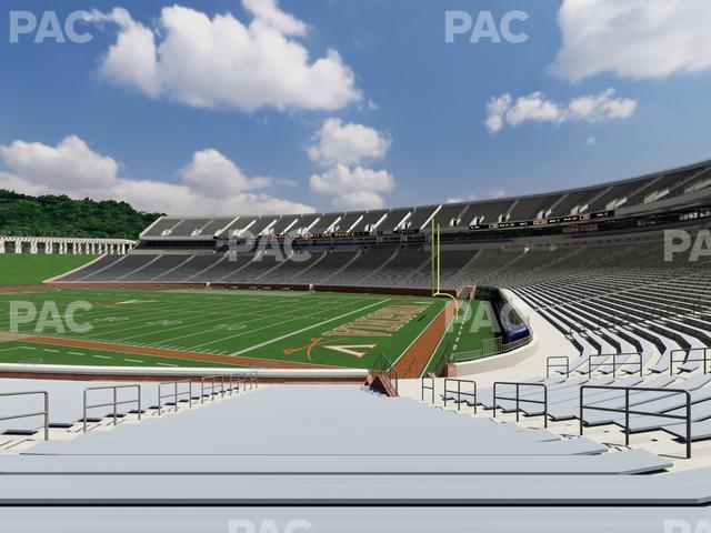 Seating view for Scott Stadium Section 120