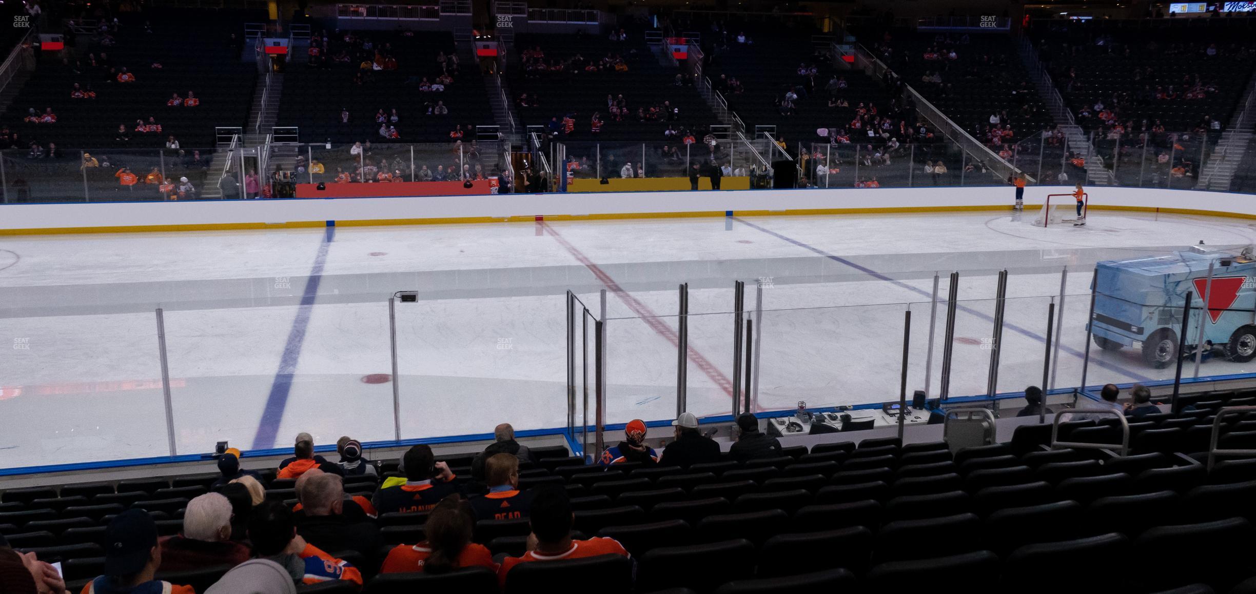 Seating view for Rogers Place Section 120