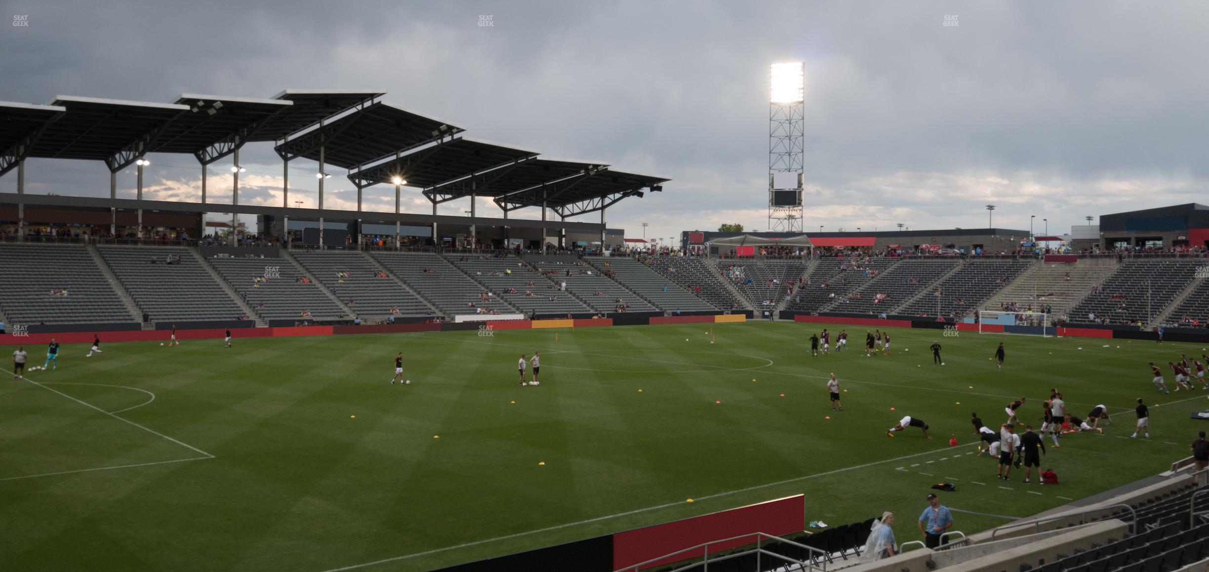 Seating view for Dick's Sporting Goods Park Section 133