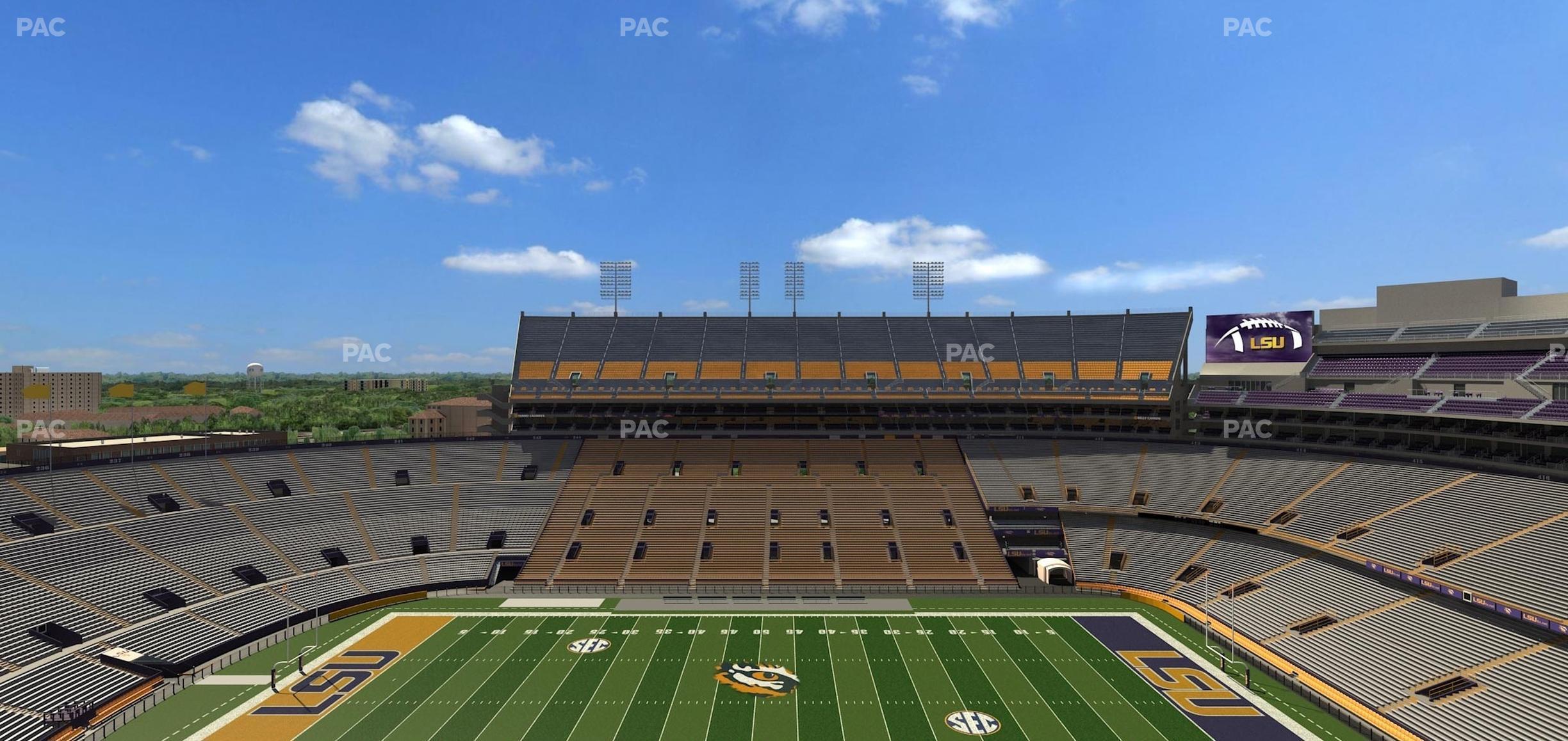 Seating view for Tiger Stadium Section 516