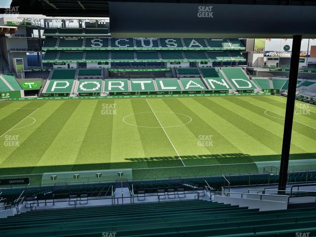 Seating view for Providence Park Section 217