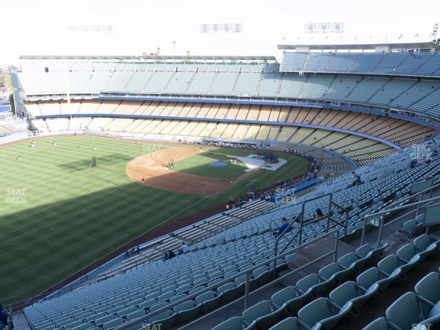 Seating view for Dodger Stadium Section 45 Rs