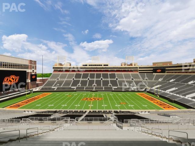 Seating view for Boone Pickens Stadium Section 235