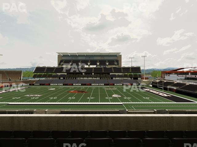 Seating view for Reser Stadium Section 115