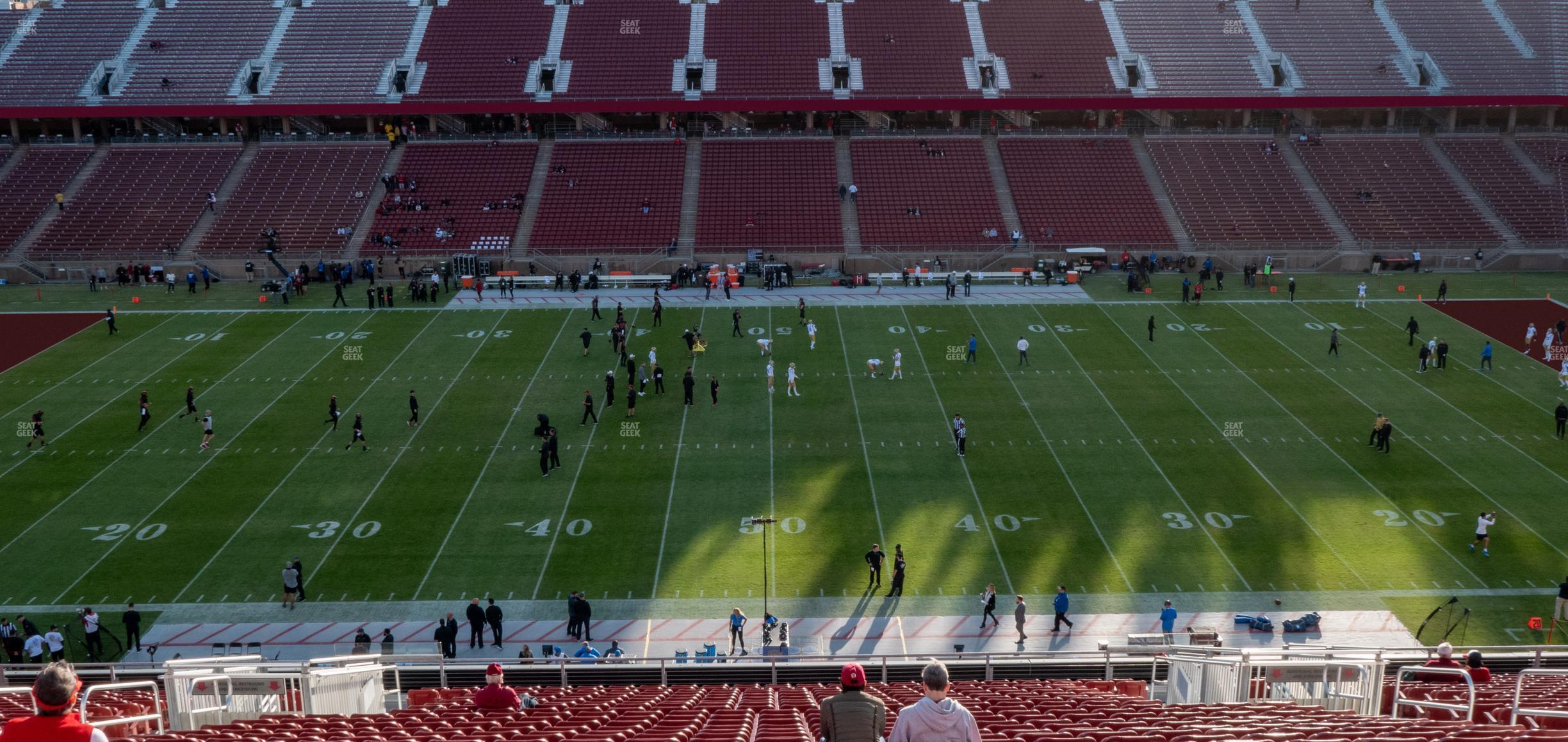 Seating view for Stanford Stadium Section 233