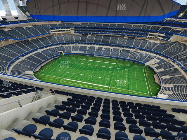 Seating view for SoFi Stadium Section 516