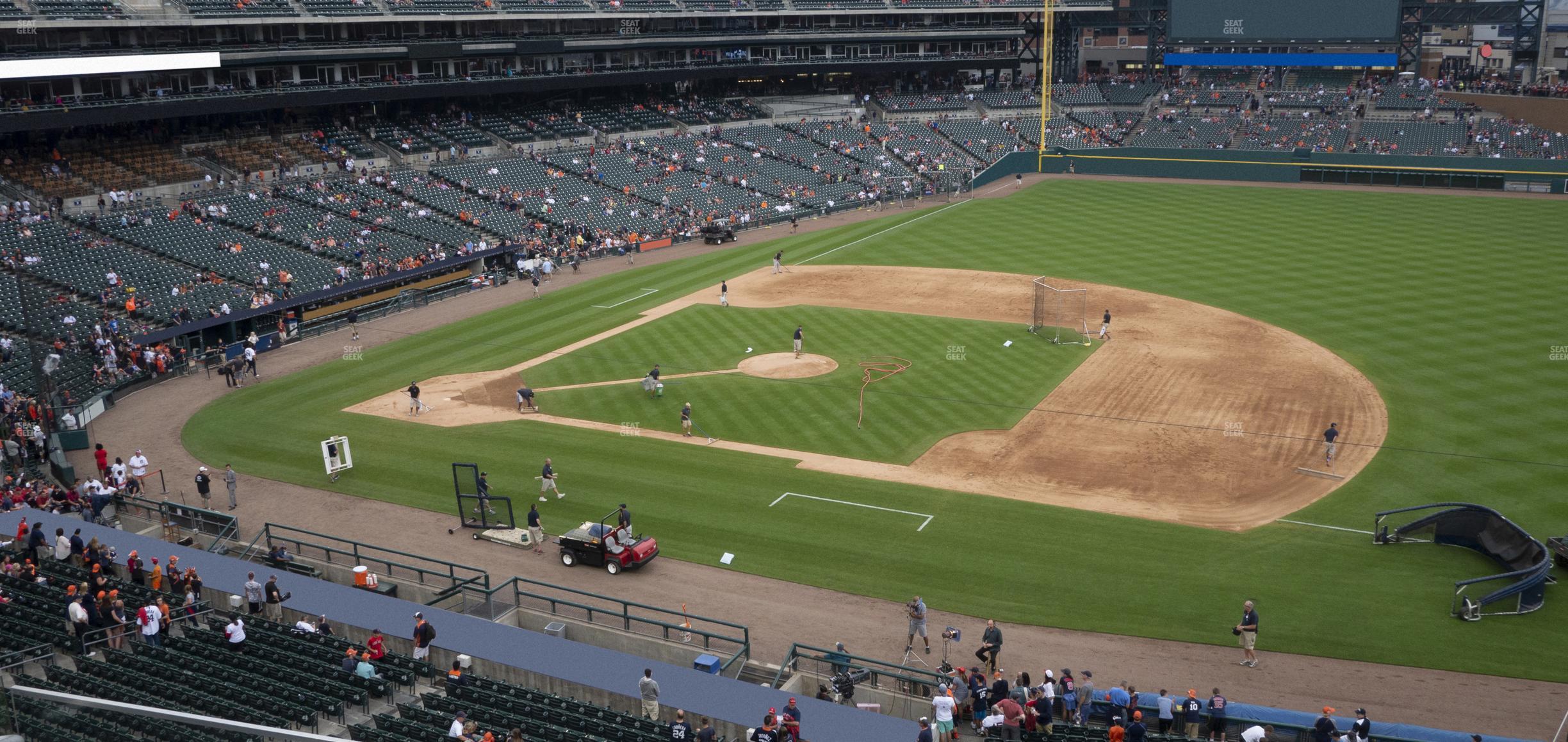 Seating view for Comerica Park Section 219