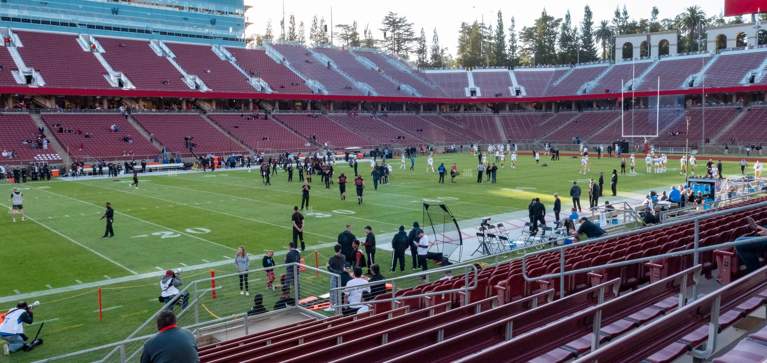 Seating view for Stanford Stadium Section 136