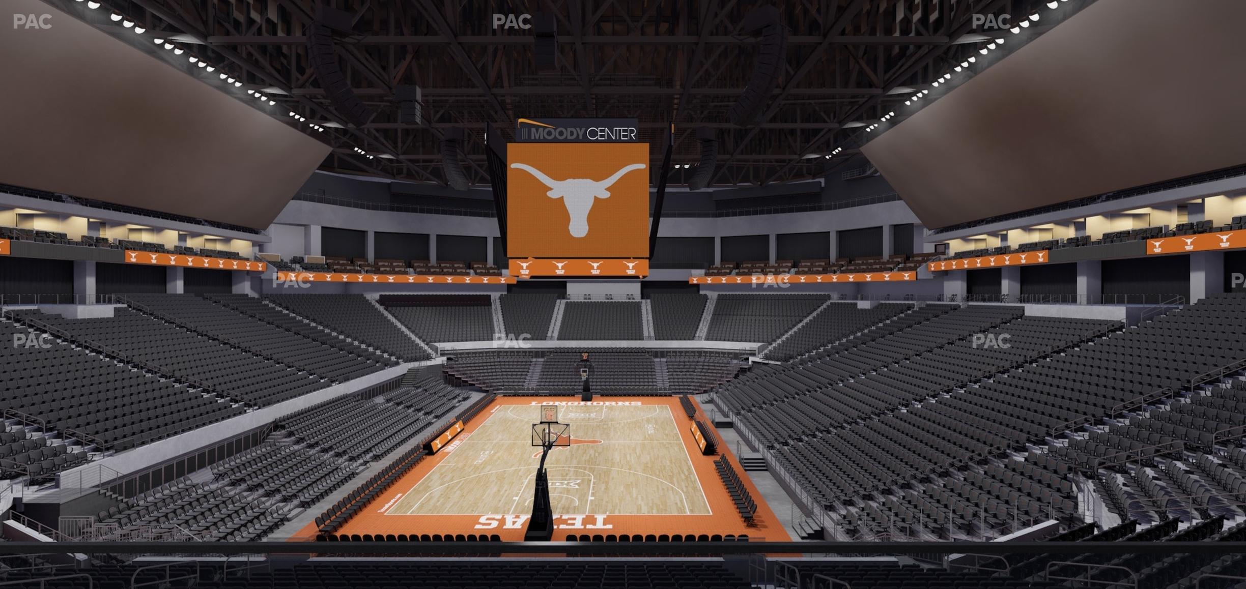 Seating view for Moody Center ATX Section V I P Suite