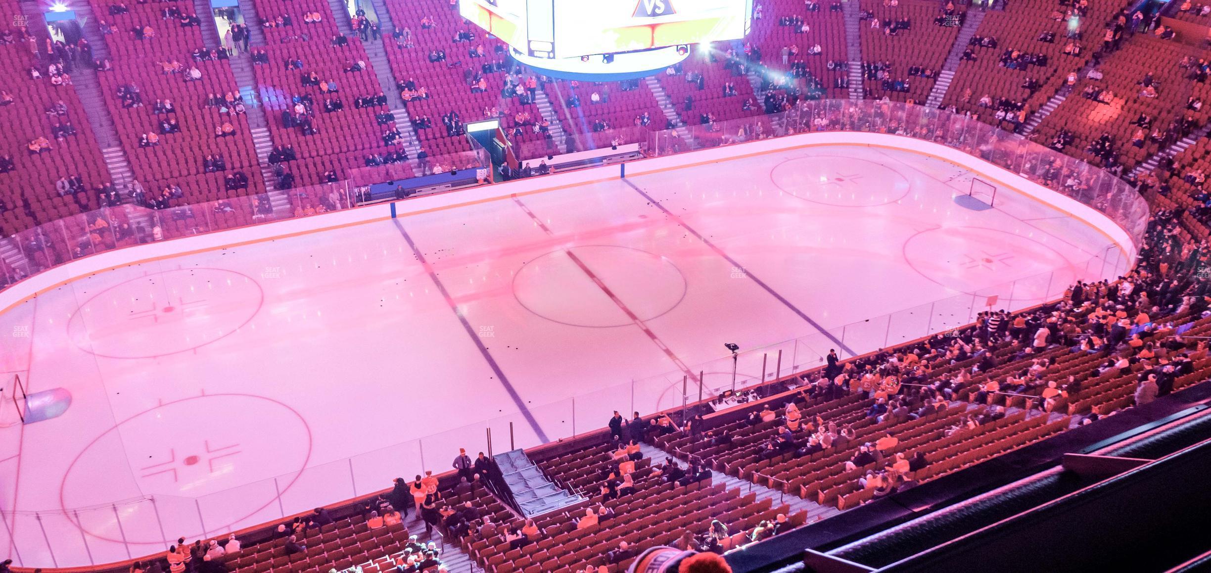 Seating view for Centre Bell Section 321