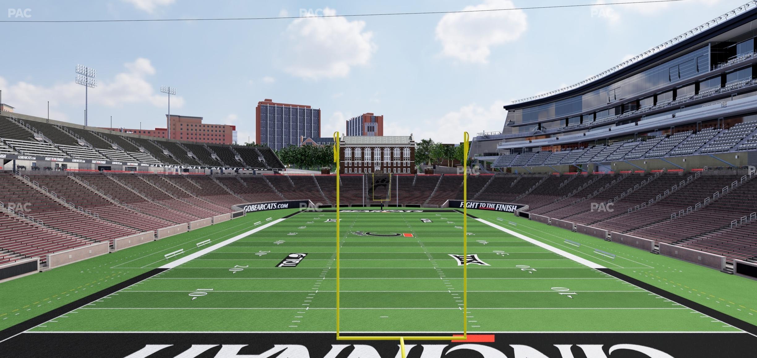 Seating view for Nippert Stadium Section 133