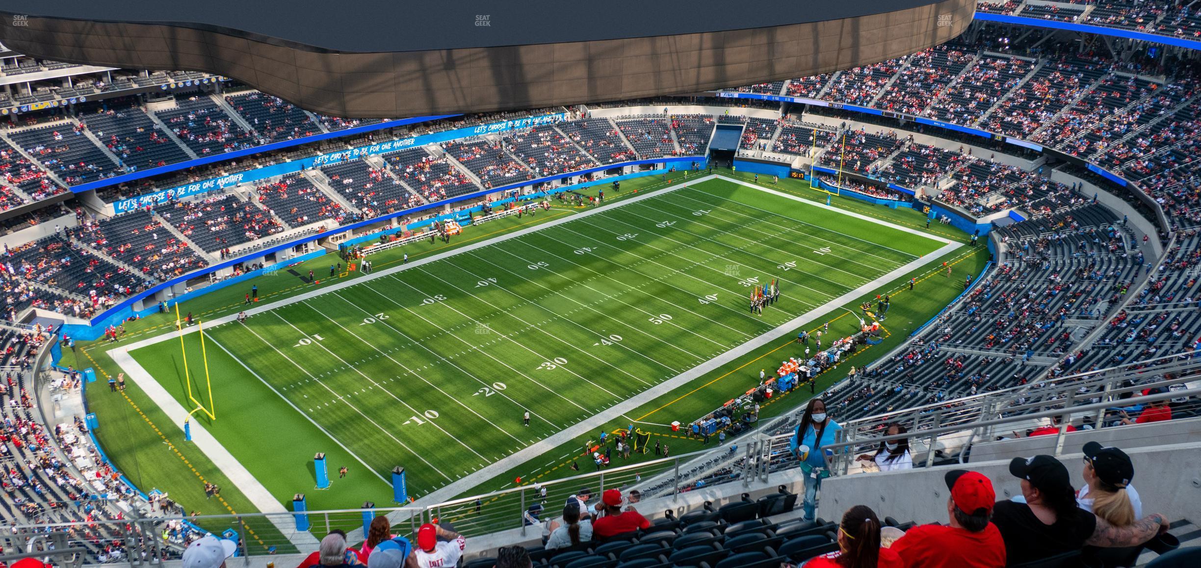 Seating view for SoFi Stadium Section 507