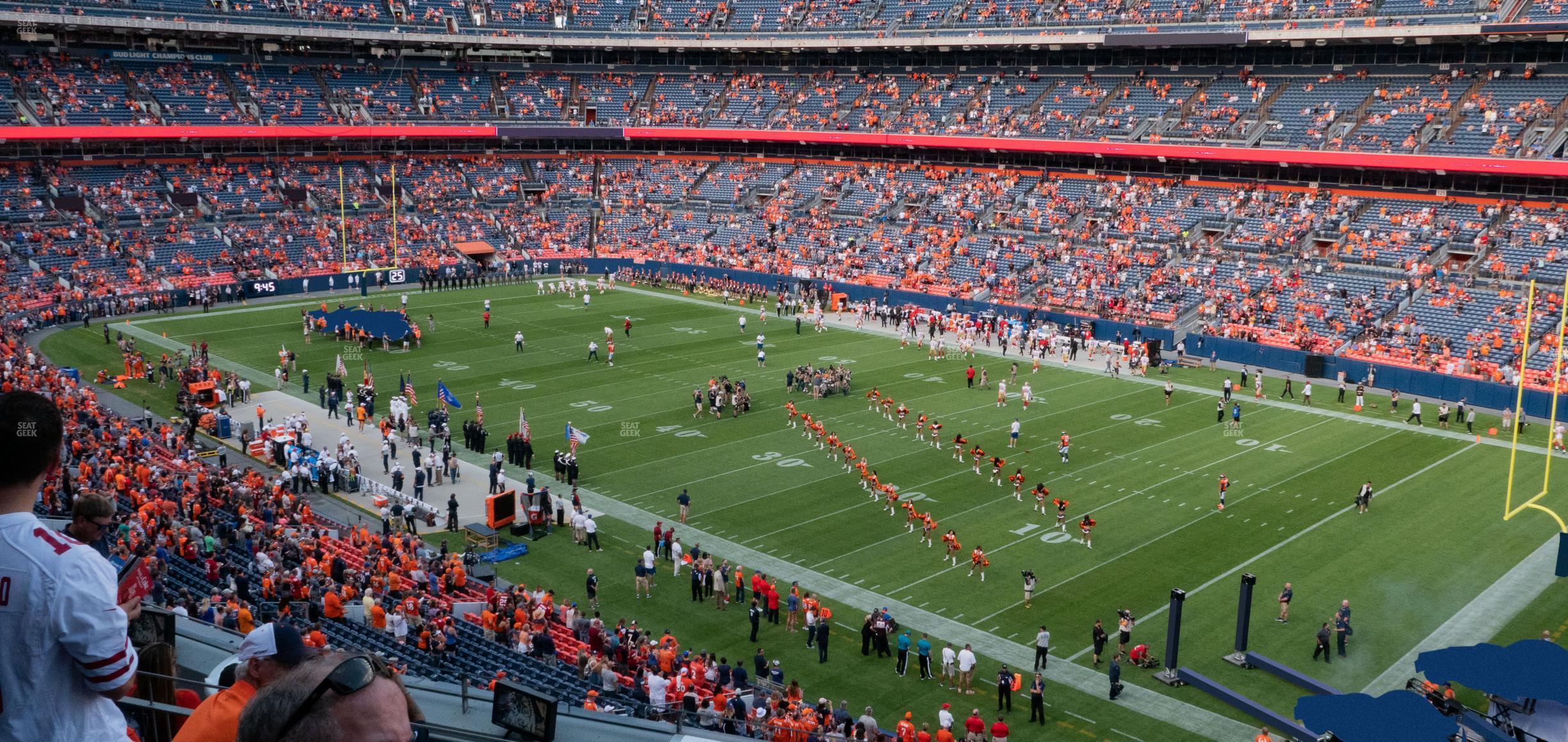 Seating view for Empower Field at Mile High Section 302